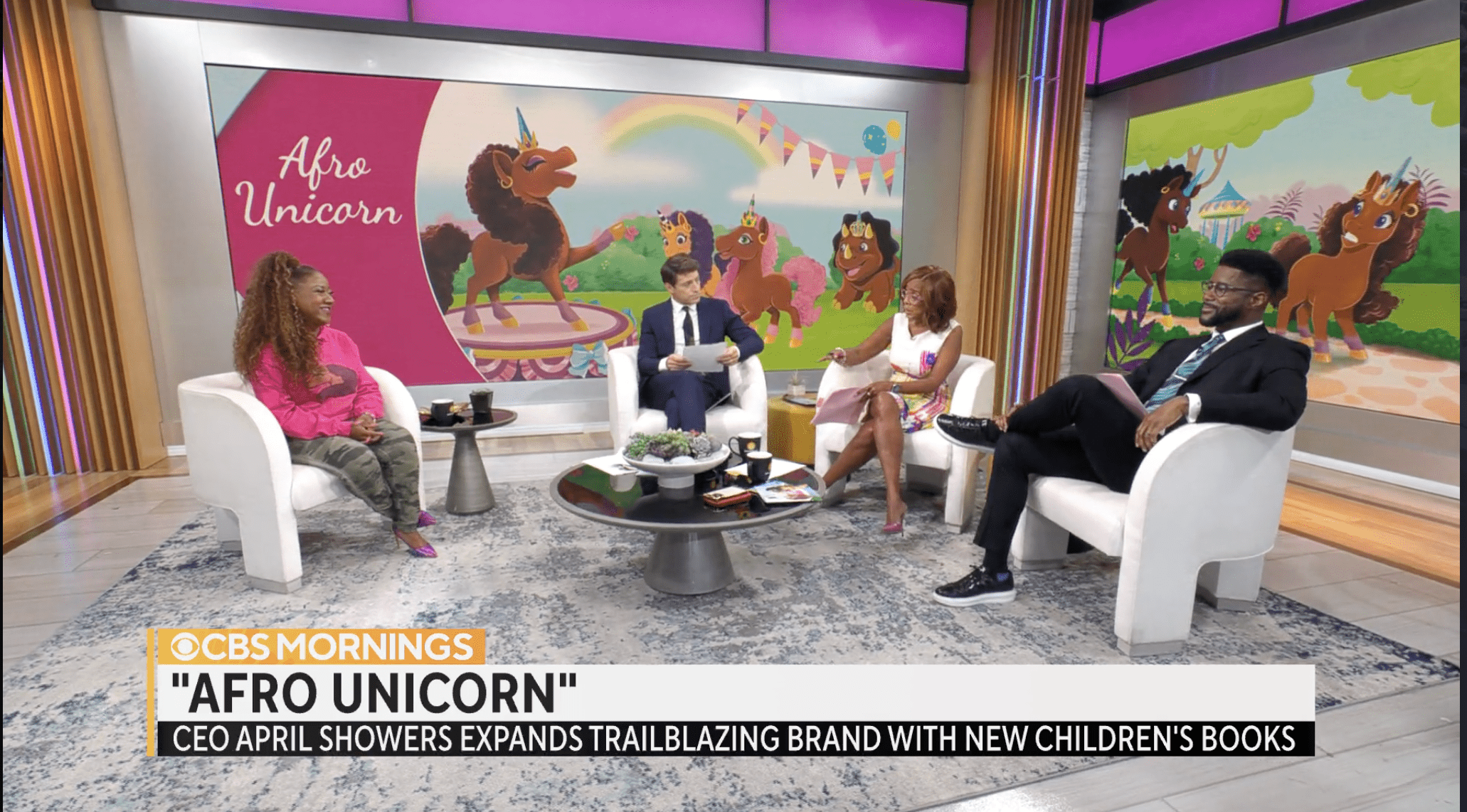 Founder April Showers On What Inspired The Afro Unicorn Brand